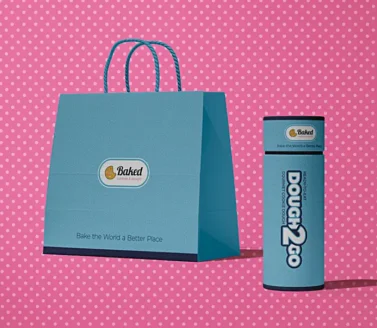 Baked Cookies Bag and Dough Take-Out Tube